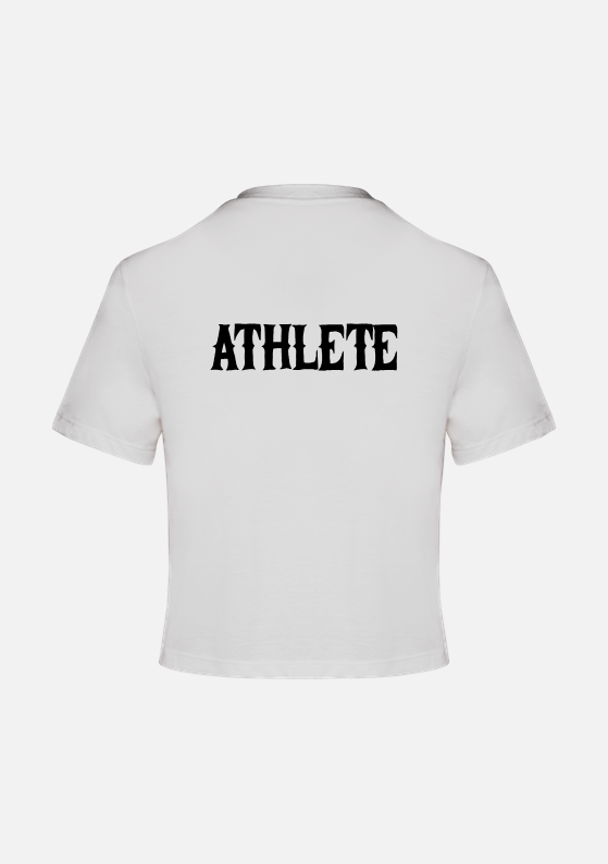 CROP T - SHIRT - CrossFit 2580 (Alenquer) - White - TugaSox Fitness Store