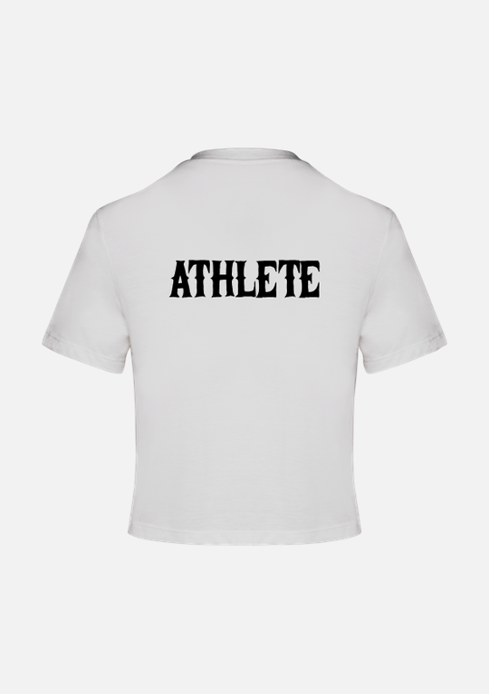 CROP T - SHIRT - CrossFit 2580 (Alenquer) - White - TugaSox Fitness Store