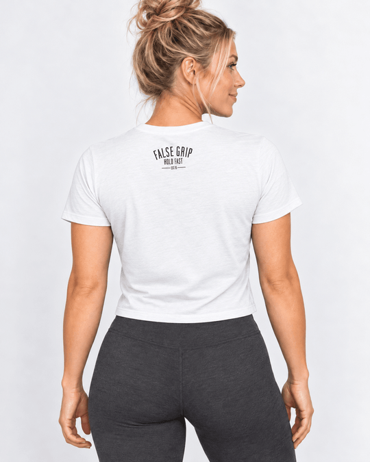 Crop T-Shirt Girls Who Lift - TugaSox Fitness Store