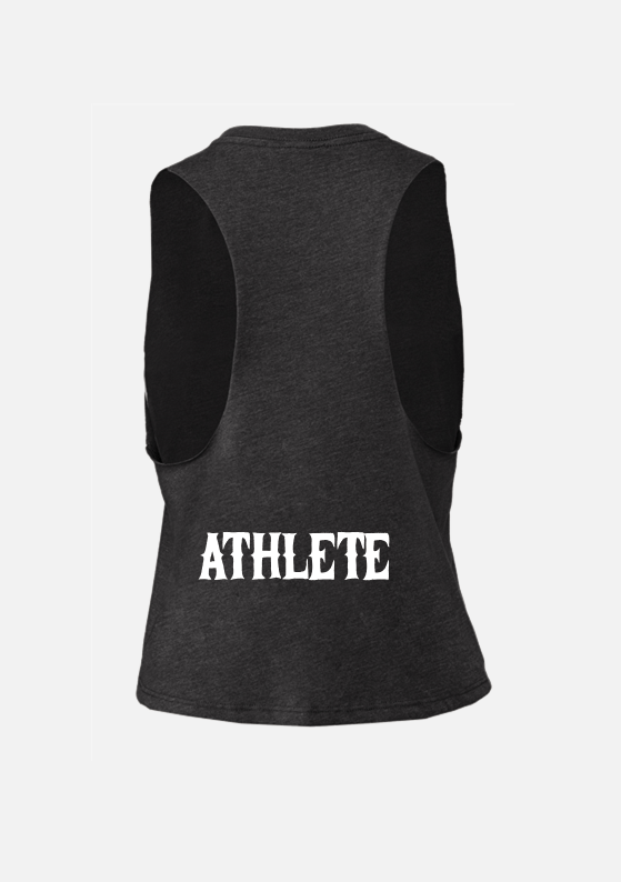 CROP TANK - CrossFit 2580 (Alenquer) - Black / Grey - TugaSox Fitness Store