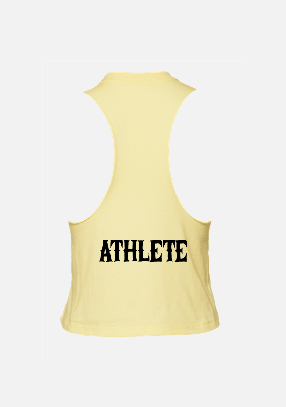 CROP TANK - CrossFit 2580 (Alenquer) - Vanilla / White - TugaSox Fitness Store