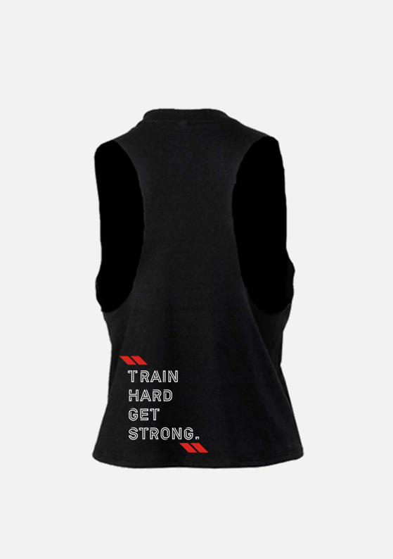 CROP TANK - CrossFit Fátima - Black / Grey / Teal - TugaSox Fitness Store