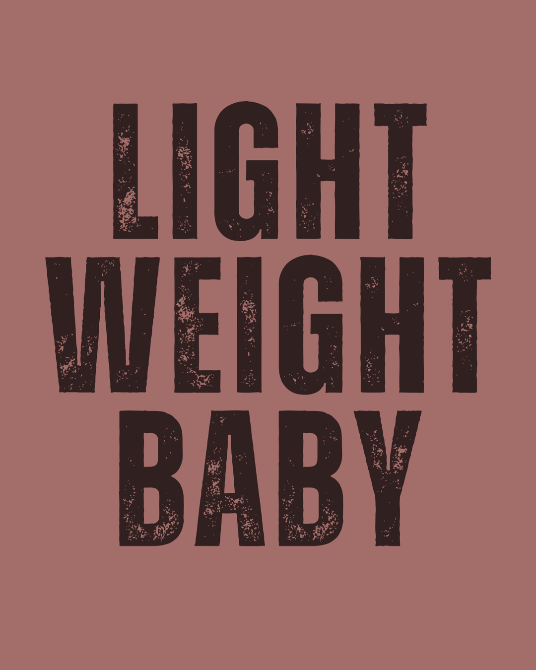 Crop Tank "Lightweight Babe" | Desert Rose - TugaSox Fitness Store