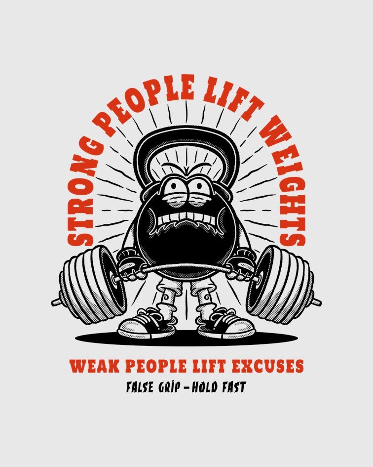Crop Tank STRONG PEOPLE | Light Grey - TugaSox Fitness Store