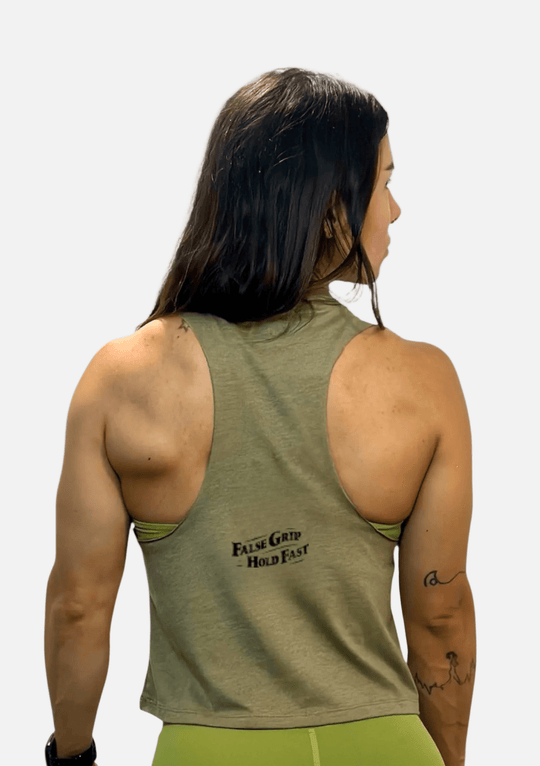 Crop Tank Stronger Every Rep - TugaSox Fitness Store