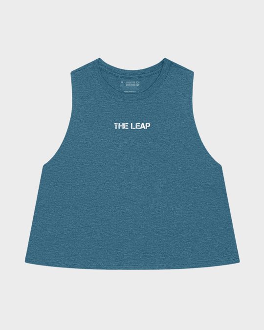 Crop Tank Trust The Leap - TugaSox Fitness Store