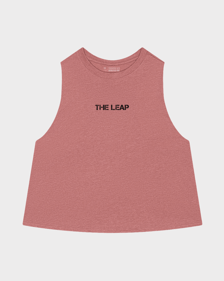 Crop Tank Trust The Leap - TugaSox Fitness Store