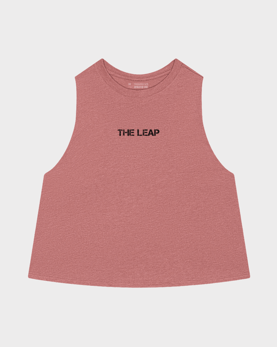Crop Tank Trust The Leap - TugaSox Fitness Store