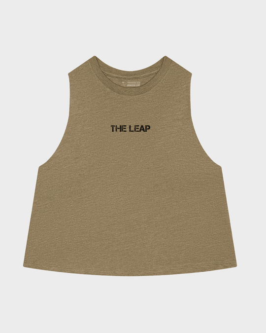 Crop Tank Trust The Leap - TugaSox Fitness Store