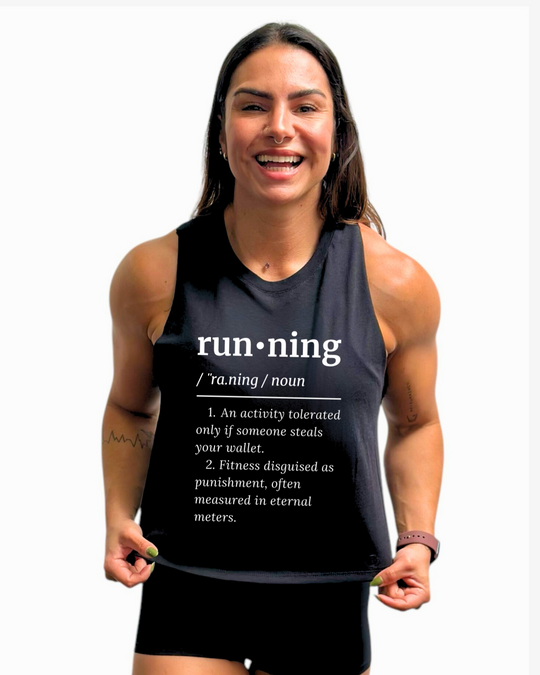 Running Definition Crop tank | Cult·ionary