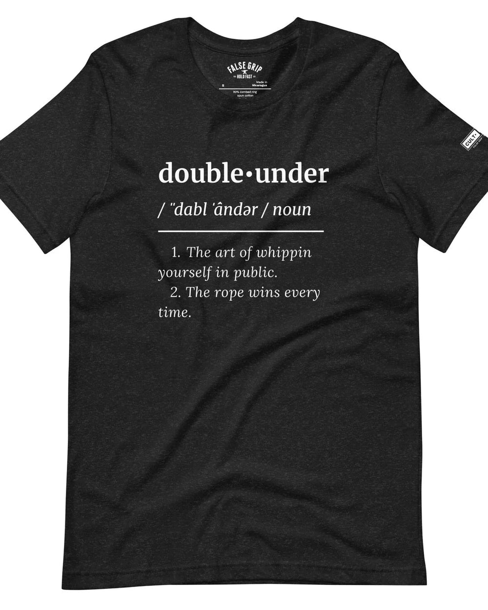 Double Under Definition Unisex Tee | Cult - ionary Collection - TugaSox Fitness Store
