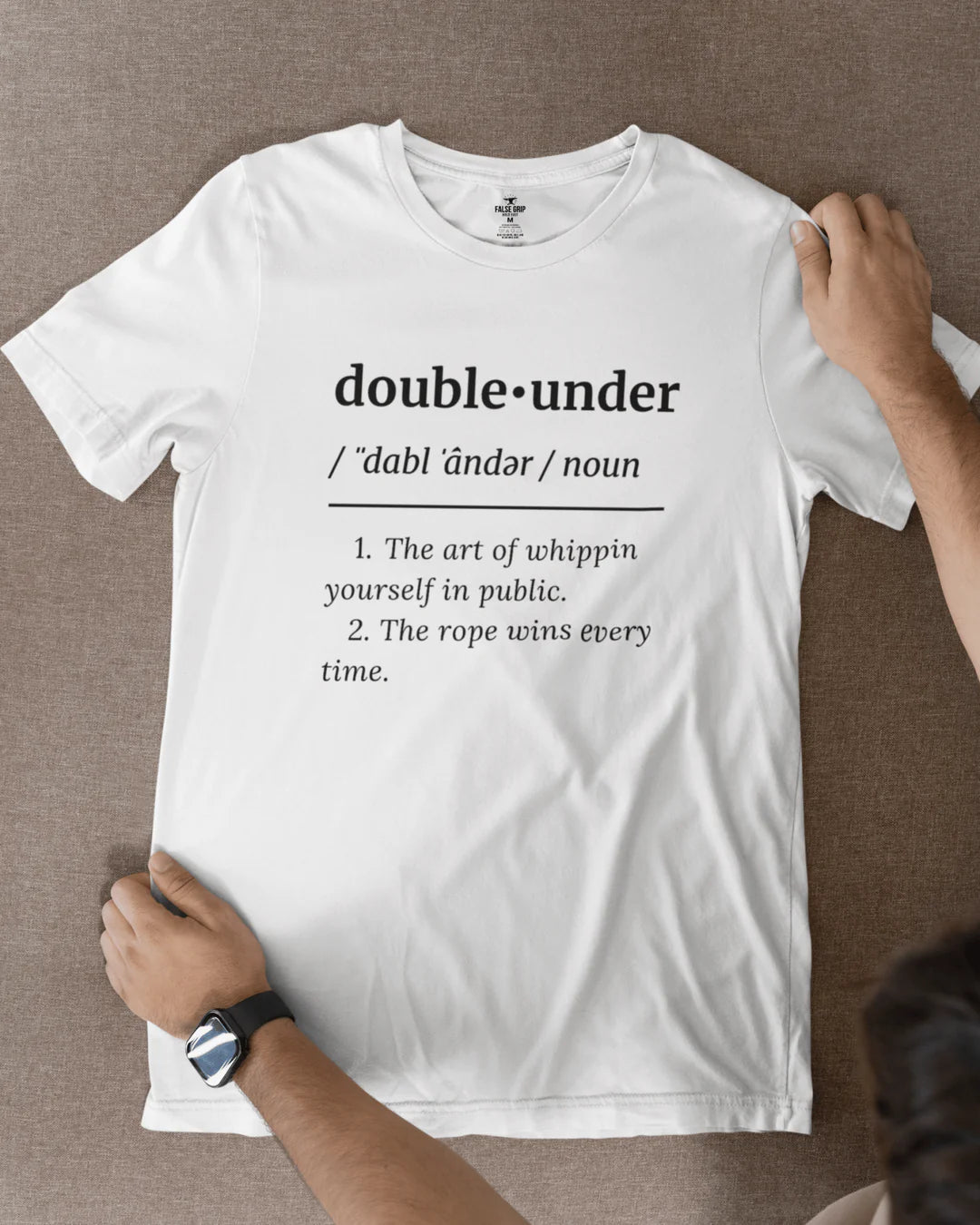 Double Under Definition Unisex Tee | Cult - ionary Collection - TugaSox Fitness Store