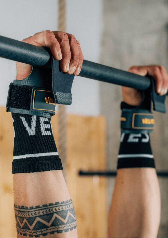 Estafas Velites NO CHALK Quad Ultra | Dark Green/Blue - TugaSox Fitness Store