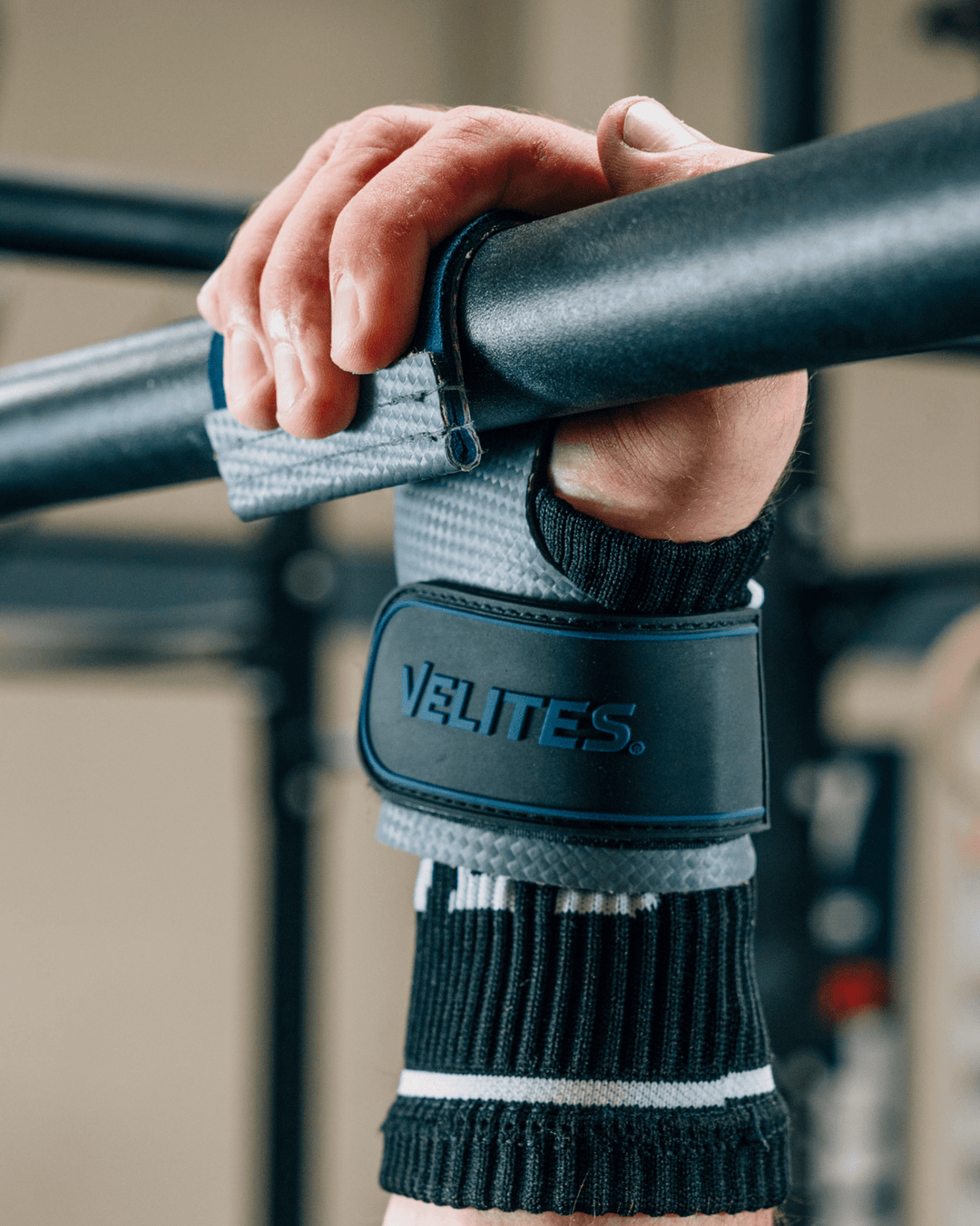 Estafas Velites NO CHALK Quad | Ultra Grey - TugaSox Fitness Store