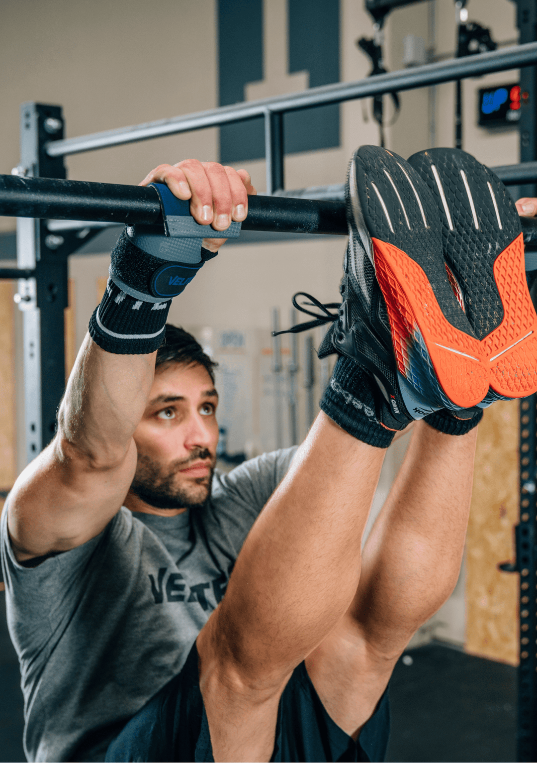 Estafas Velites NO CHALK Quad | Ultra Grey - TugaSox Fitness Store