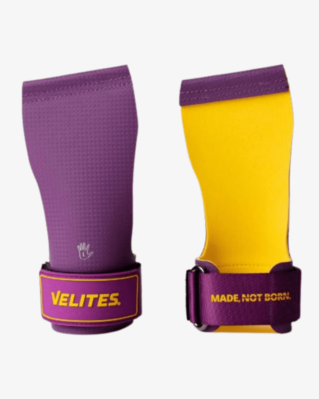 Estafas Velites NO CHALK Quad Ultra | Purple - Mustard - TugaSox Fitness Store