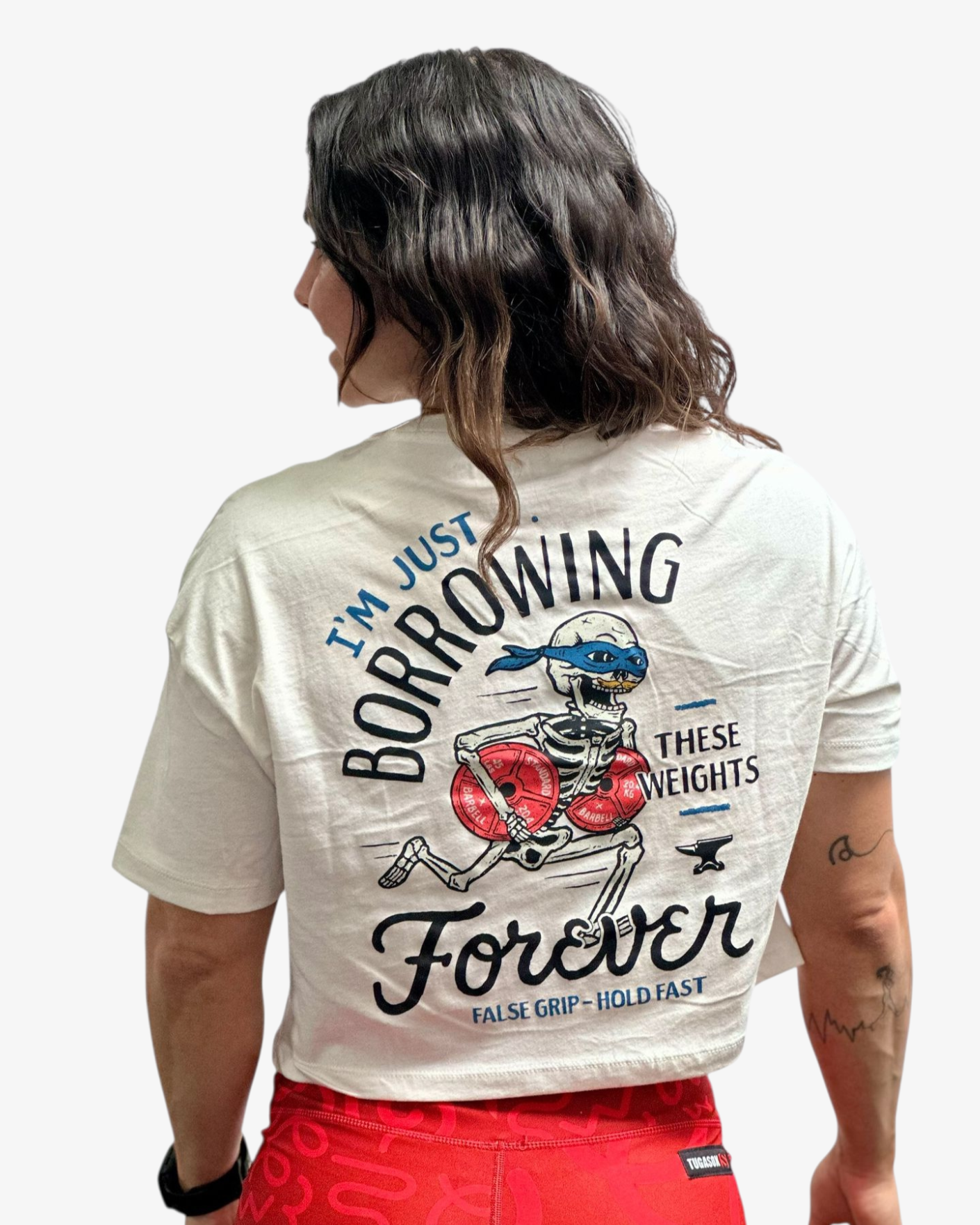 Crop t-shirt forever gains costas