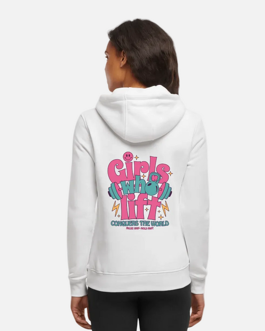 Girls Who Lift – Power Hoodie | TugaSox - TugaSox Fitness Store