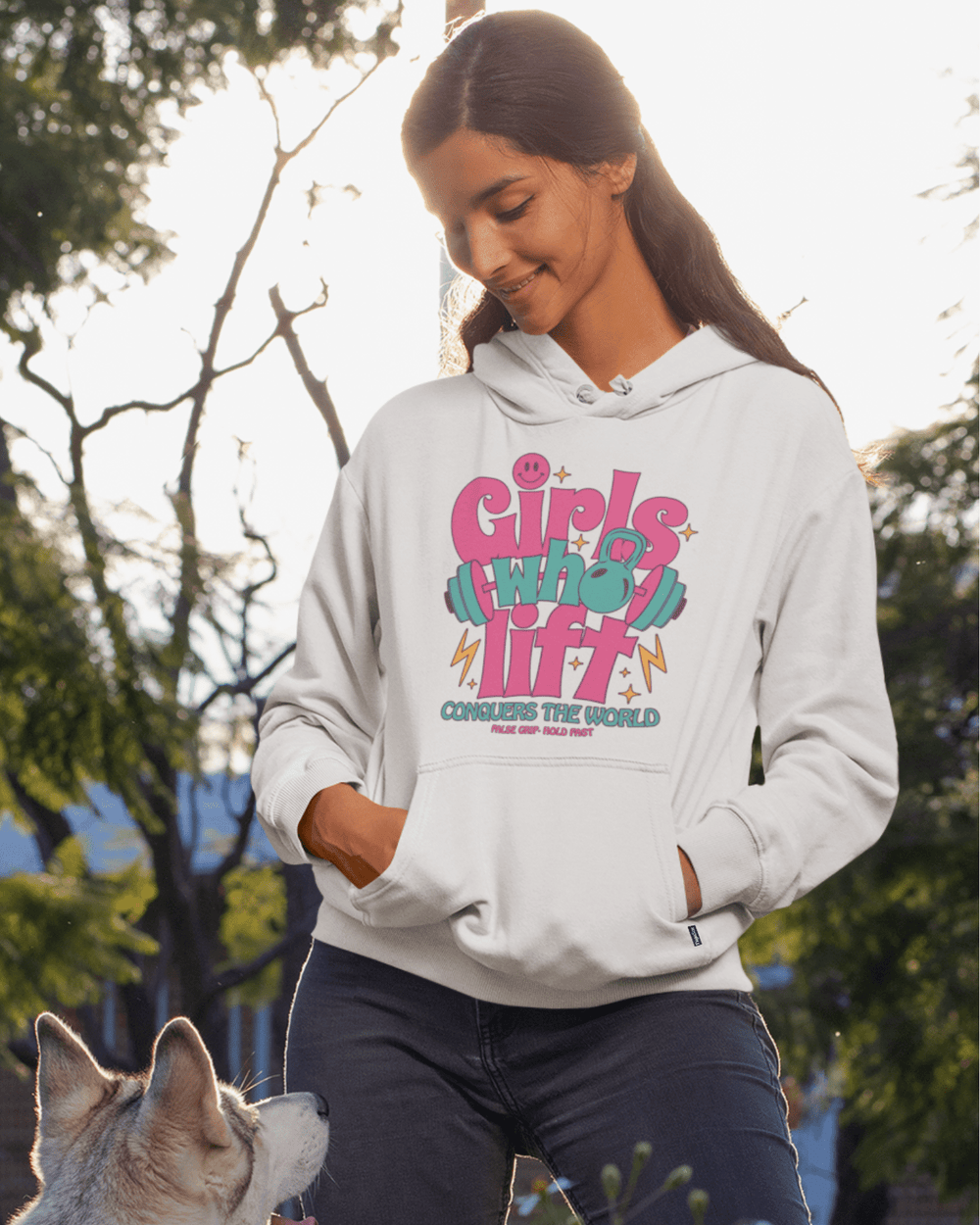 Girls Who Lift – Power Hoodie | TugaSox - TugaSox Fitness Store
