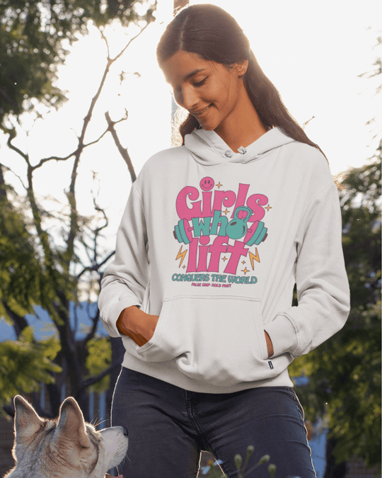 Girls Who Lift – Power Hoodie | TugaSox - TugaSox Fitness Store