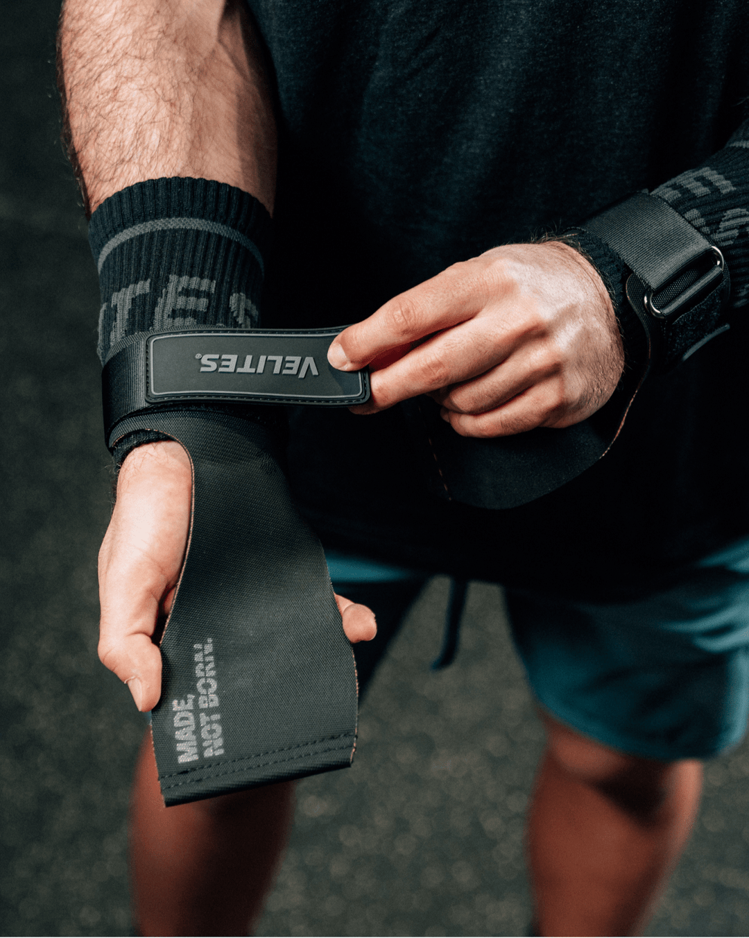 Hand Grips Velites ALL TERRAIN | Black - TugaSox Fitness Store