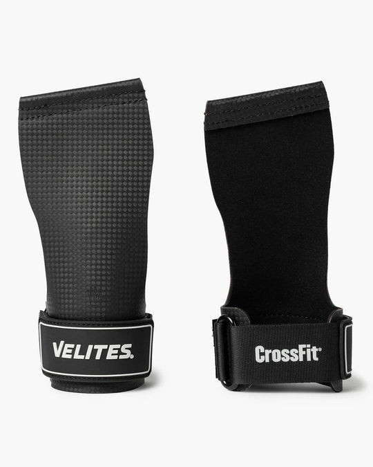 Velites x CrossFit® Quad Ultra NO CHALK Hand Grips | Black