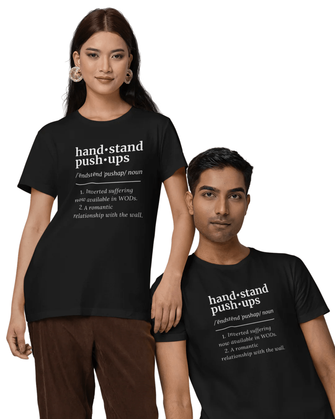 HandStand push - up Definition Unisex Tee | Cult - ionary Collection - TugaSox Fitness Store