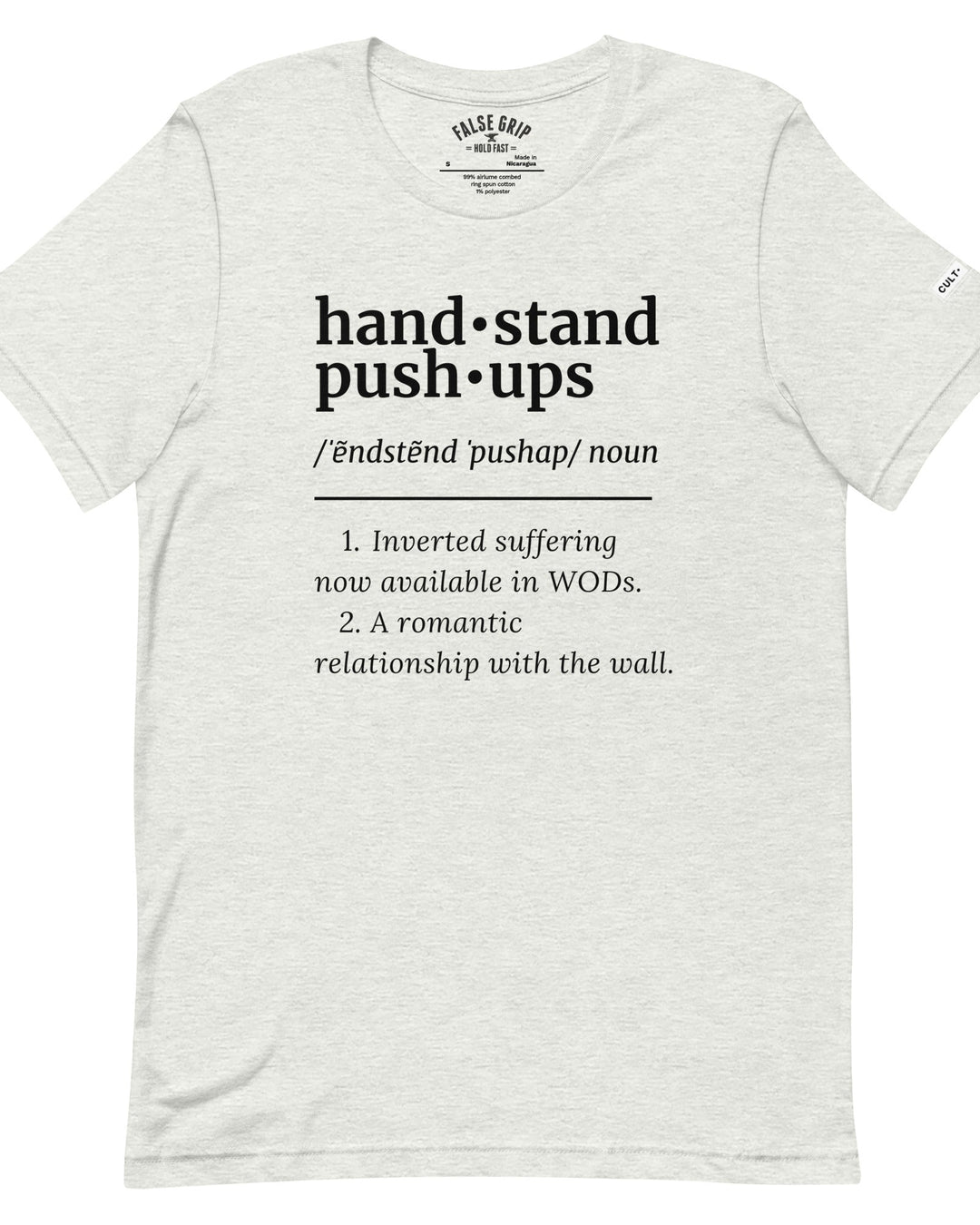 handstand push-ups definition unisex te