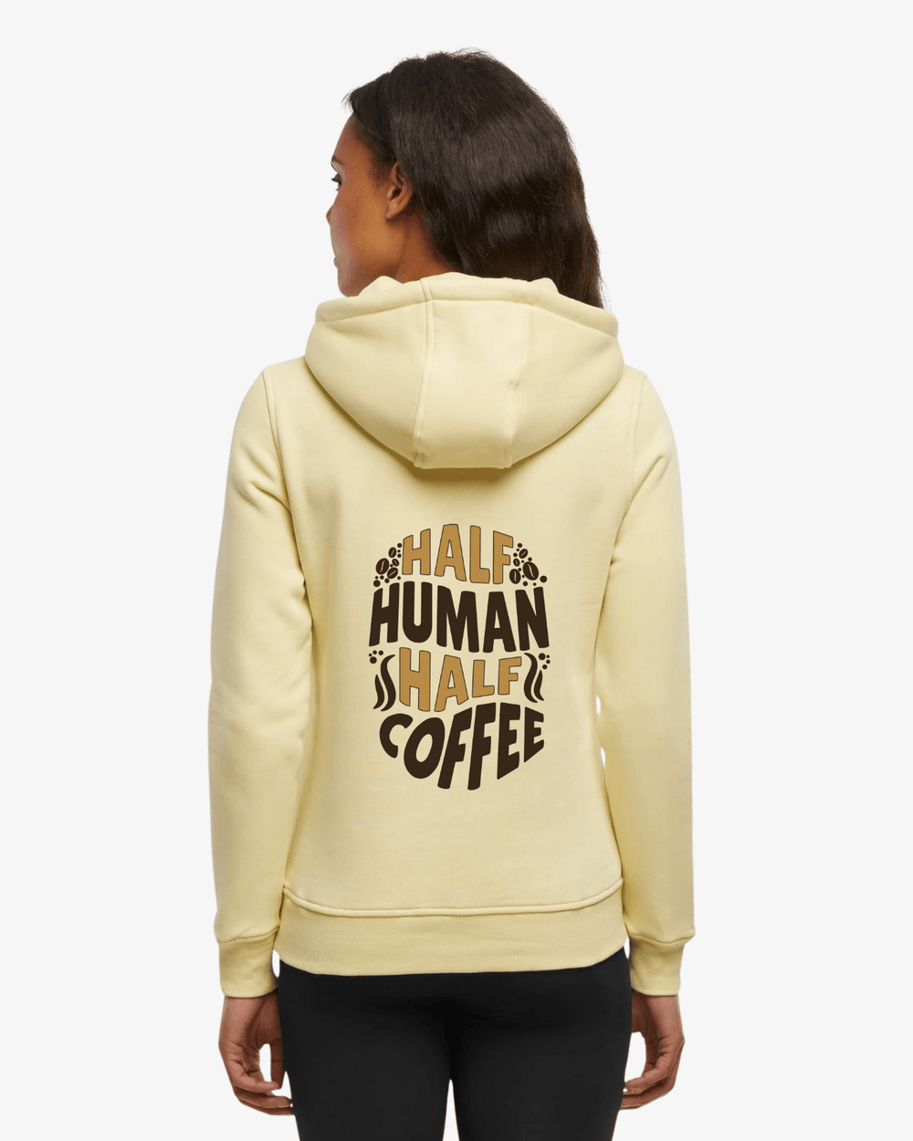 Hoodie Half Human Half Coffee – Urban - TugaSox Fitness Store
