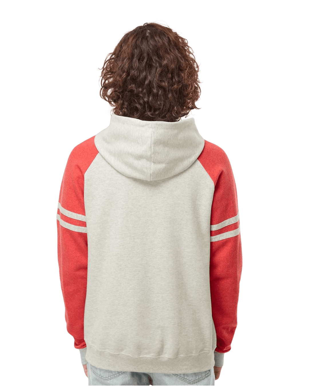 Hoodie Retro Varsity Unissexo – Red Stripes | TugaSox - TugaSox Fitness Store