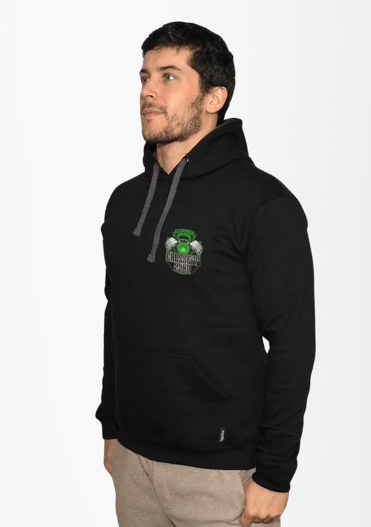 HOODIE Unissexo CrossFit 2580 (Alenquer) - Black - TugaSox Fitness Store