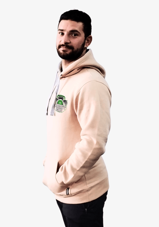 HOODIE Unissexo CrossFit 2580 (Alenquer) - Sand - TugaSox Fitness Store