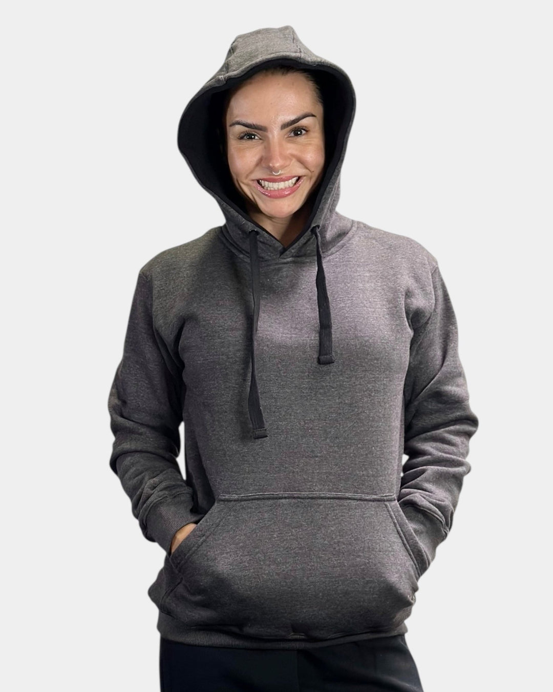 Hoodie Unissexo - GRAPHITE | TugaSox - TugaSox Fitness Store