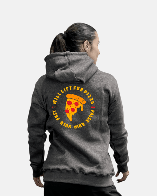 Hoodie Will Lift for Pizza - Unissexo - TugaSox Fitness Store