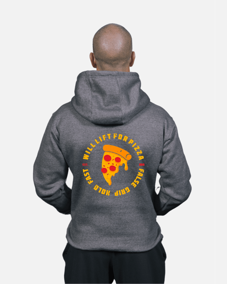 Hoodie Will Lift for Pizza - Unissexo - TugaSox Fitness Store
