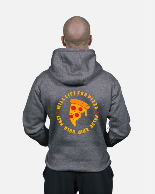 Hoodie Will Lift for Pizza - Unissexo - TugaSox Fitness Store