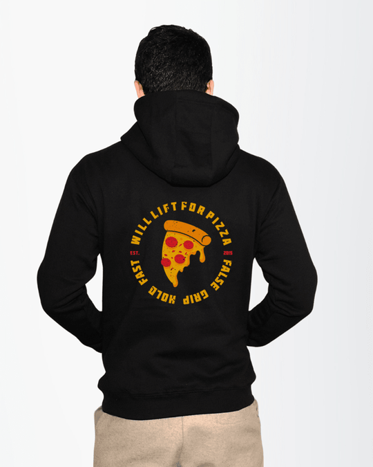 Hoodie Will Lift for Pizza - Unissexo - TugaSox Fitness Store