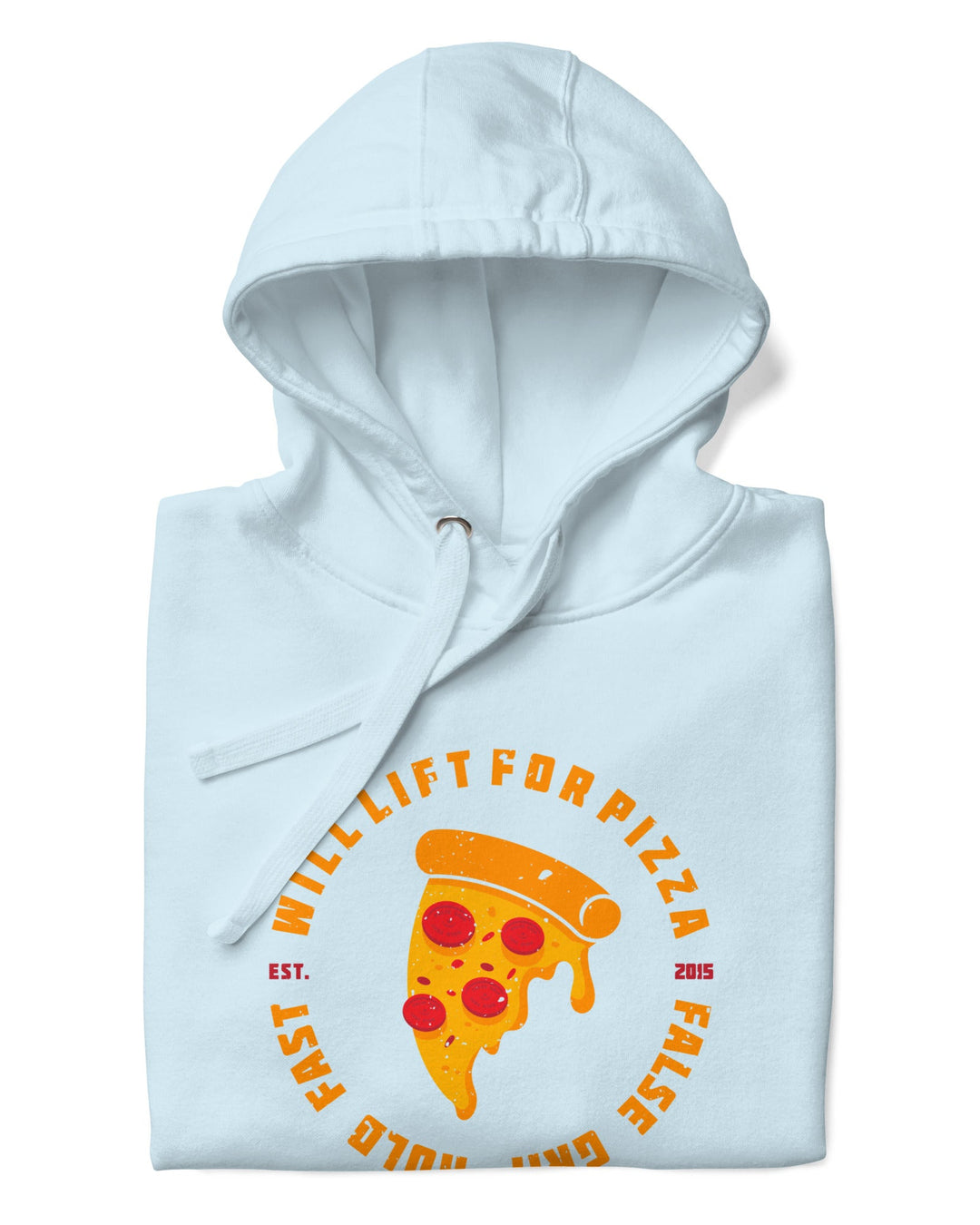 hoodie unissexo will lift for pizza sky