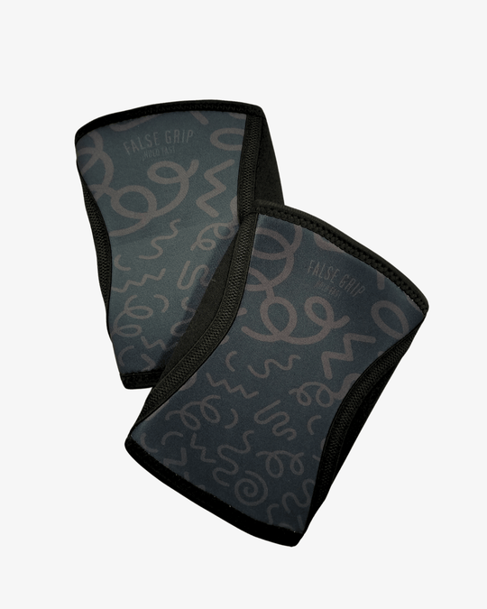 Joelheiras Krazy Worms | Black/Grey - TugaSox Fitness Store