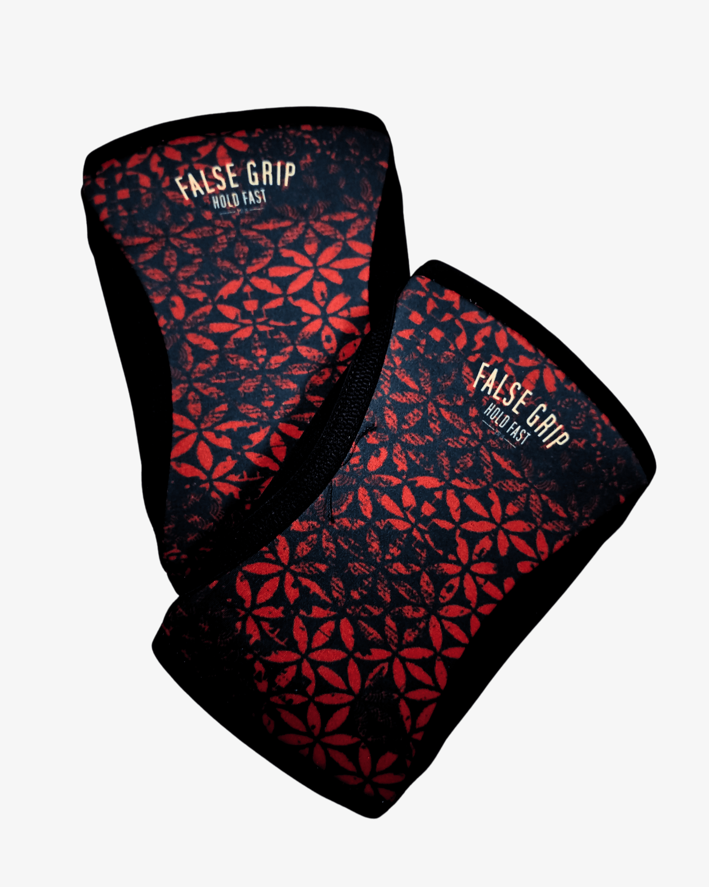 Joelheiras Red Tales | Black/Red - TugaSox Fitness Store