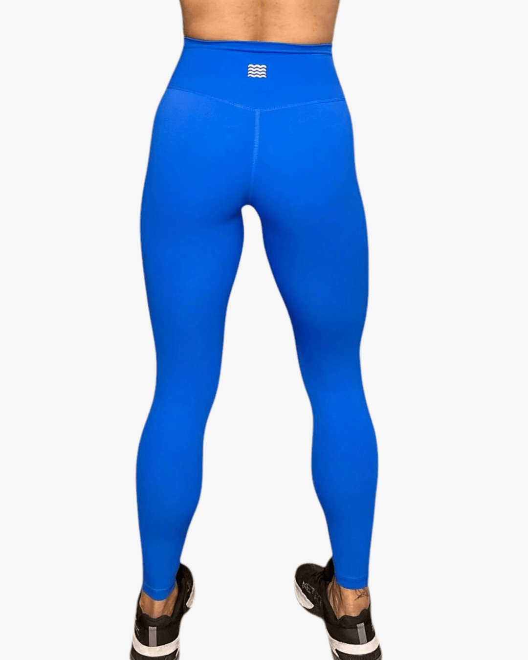 Leggings Wave Fitness - Eletric Blue - TugaSox Fitness Store