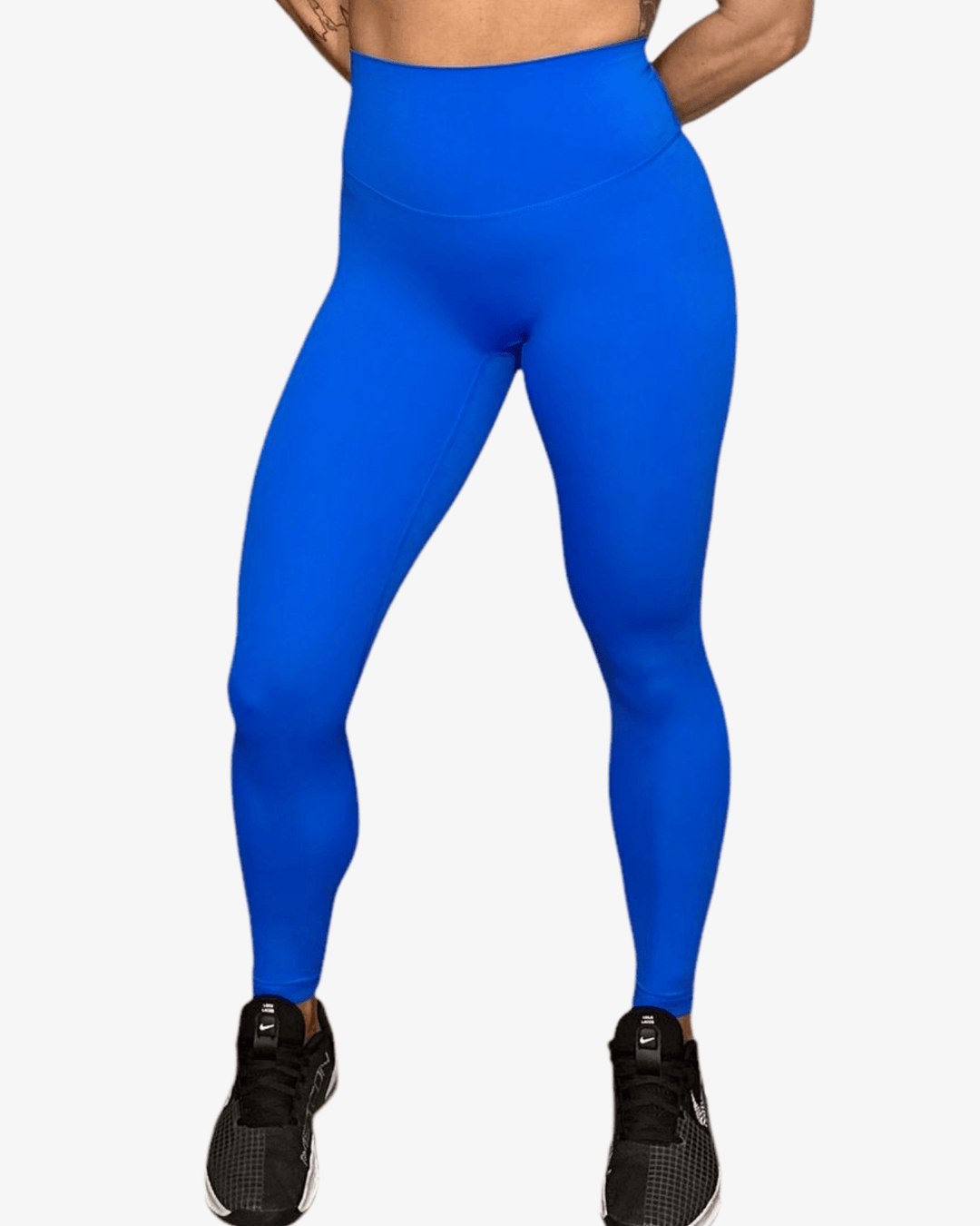 Leggings Wave Fitness - Eletric Blue - TugaSox Fitness Store