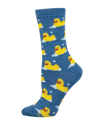 Meias Bubble Up Rubber Duck - Lifestyle - TugaSox Fitness Store