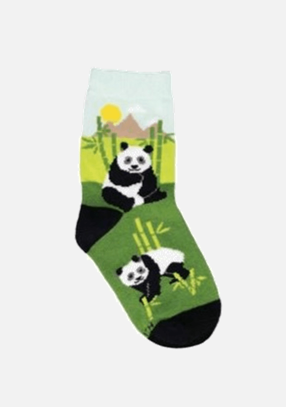 Meias CRIANÇA Happy Panda (2 - 4 anos) - TugaSox Fitness Store