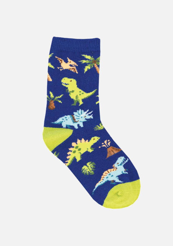 Meias CRIANÇA Nervous Rex (4 - 7 anos) - TugaSox Fitness Store