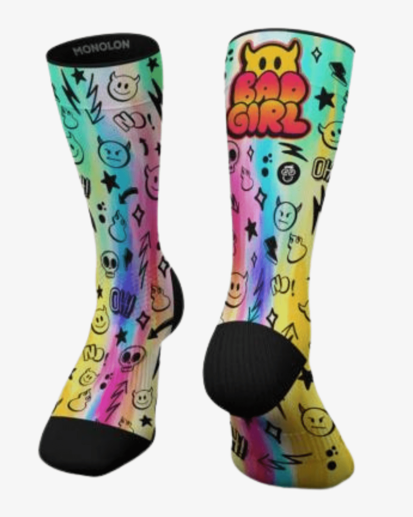 Meias Desportivas BAD GIRL - TugaSox Fitness Store