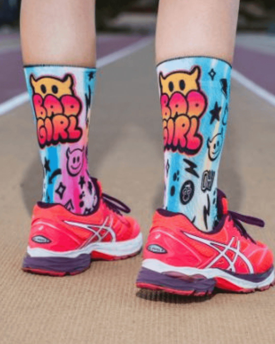 Meias Desportivas BAD GIRL - TugaSox Fitness Store