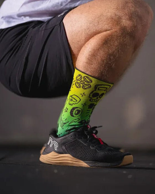 Meias Desportivas CROSS TATTOO - Lima - TugaSox Fitness Store