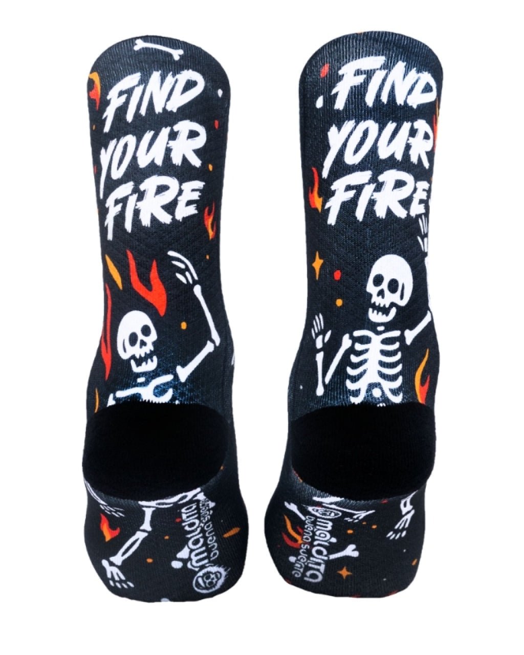 Meias Desportivas FIND YOUR FIRE - TugaSox Fitness Store