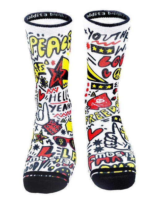 Meias Desportivas FREEDOM | Branco - TugaSox Fitness Store